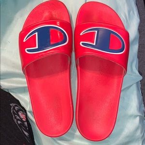 Red champion slides!